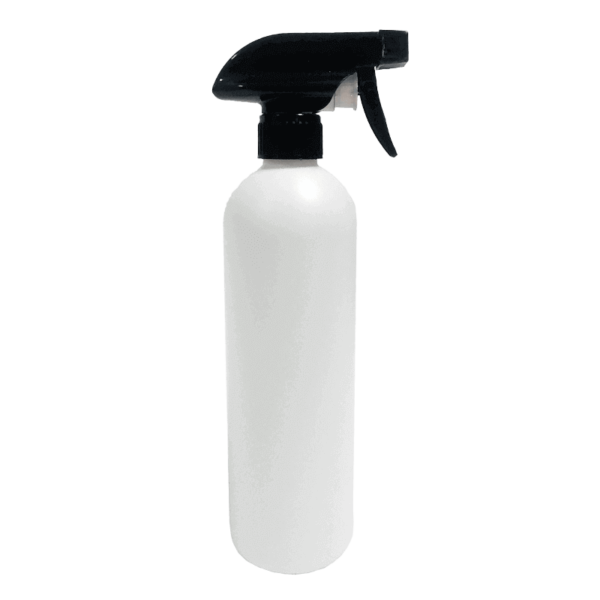 Notty White HDPE Bottle with Standard Spray Head 500ml