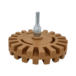 Notty 4" Rubber Eraser Wheel - Image 1