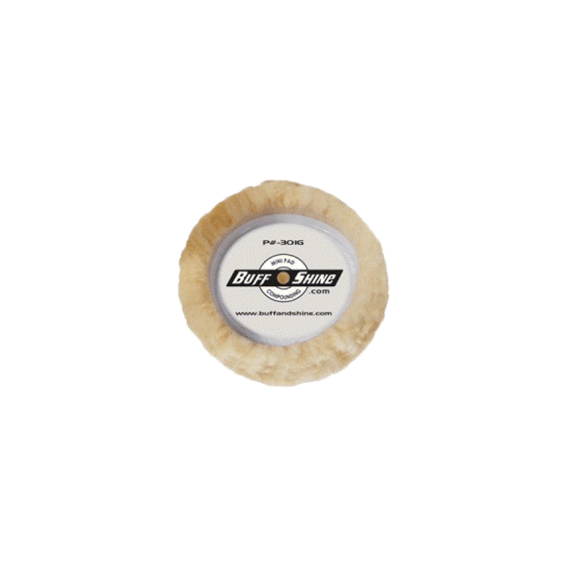 Buff and Shine White 4-Ply Wool Cutting - 3"
