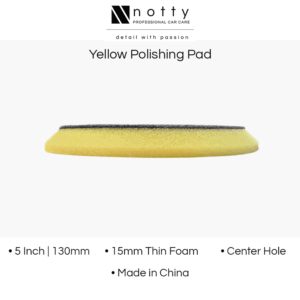 Notty 5" Thin Yellow Polishing Pad - Image 2